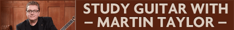 martin taylor guitar academy advertisement